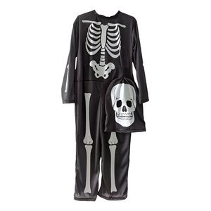 Disfraz Esqueleto Blanco Con Mascara New Toys