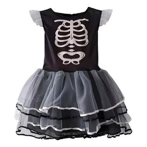 Disfraz Infantil Esqueleto Con Tutu Halloween New Toys