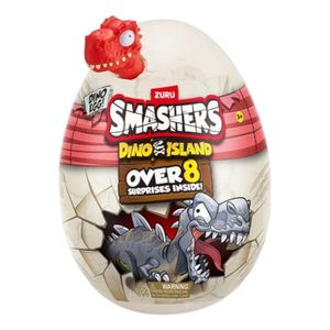 Smashers Dino Island Huevo Mini Con 8 Sorpresas - - Multicolor
