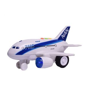 Avión A Fricción Con Luz Y Sonido Mensaje De Voz Escala 1:20