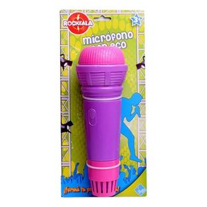 Microfono De Juguete Con Eco-el Duende Azul