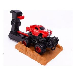 Camioneta Monster 4x4 Con Lanzador Y Sonido El Duende Azul