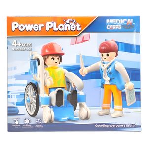 Set Muñeco Medico Con Accesorios Power Planet