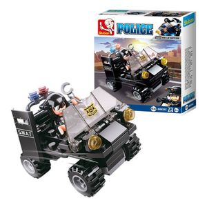 Bloques De Construcción Vehículos De Asalto Jeep Sluban