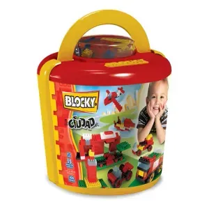 Blocky Ciudad – Balde de 100 Bloques